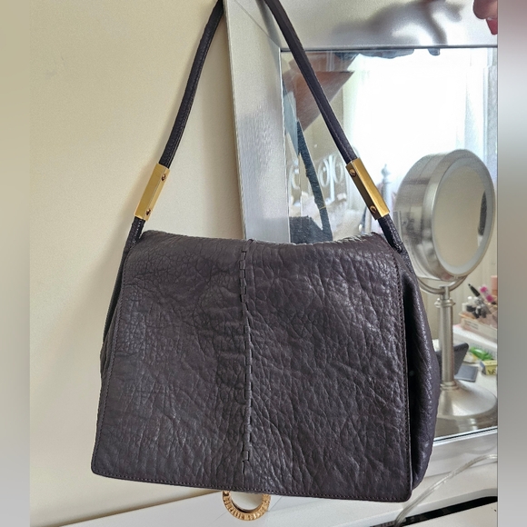 Stuart Weitzman Leather Satchel - Picture 3 of 12